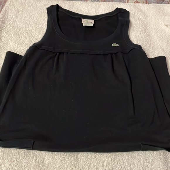 NWOT Authentic Lacoste black sleeveless dress. Size 34.Pit to pit approx.16 inch - Picture 4 of 8